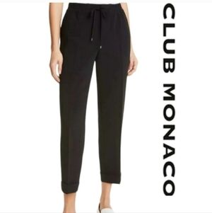Club Monaco Black Cropped Pants